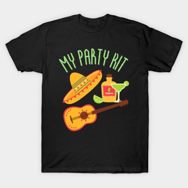 My Party Kit T-Shirt by jmgoutdoors